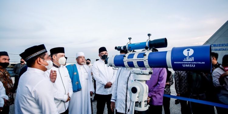 Medan City Government Monitors the Hilal of the Beginning of Ramadan at OIF UMSU