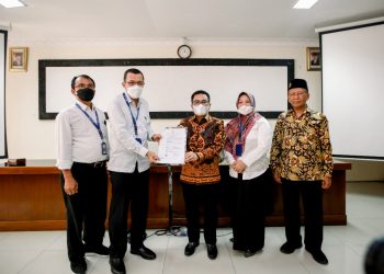 LLDIKTI Wilayah 1 Sumut Serahkan SK Guru Besar Wakil Rektor II UMSU