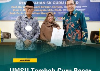 UMSU Tambah Guru Besar