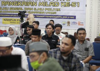 FISIP UMSU Silaturahim: Rector warns against complacency despite achievements at Ramadhan Gathering.