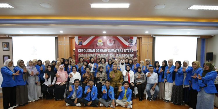 UMSU Students take part in “Polwan Goes to Campus”
