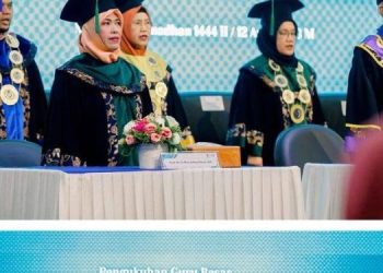 Alhamdulillah, UMSU Inaugurates Prof. Wan Arfiani Barus as Professor of Agricultural Sciences Agronomy