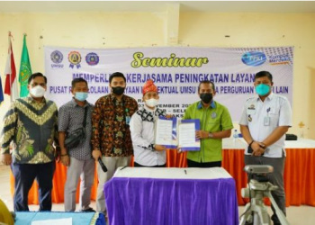 PPKI UMSU Speaker of Intellectual Property Seminar at STKIP AL Maksum Langkat