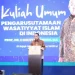 Public Lecture at UMSU Prof. Din Syamsuddin: “Islamic Moderation Prevents Extremism”