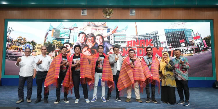 “Anak Medan” Movie Stars Visit UMSU: “It Hits Just Right—Truly Epic!”