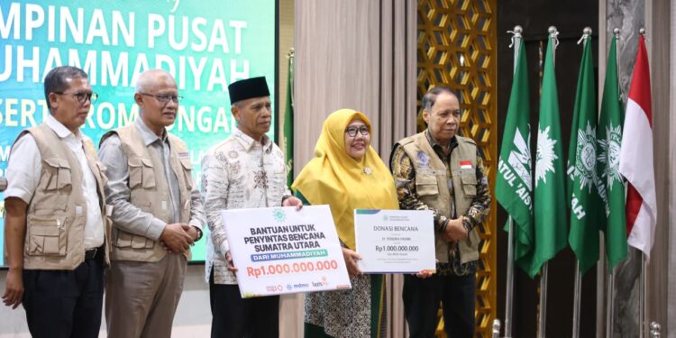 Disburses Rp6 Billion for Disaster Victims in Sumatra, Muhammadiyah Central Chairman: Solidarity Is the Key to Recovery