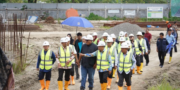 MUI Medan Reviews Progress of UMSU Integrated Campus Development