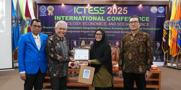 ICTESS 2025: UMSU Postgraduate Program Promotes Sustainable Integration of Technology, Economics, and Social Sciences