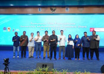 Alliance Française Medan Hosts Movie Screening at UMSU