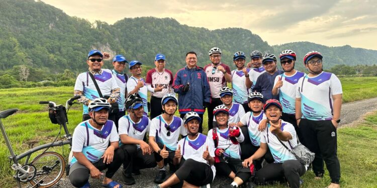 UMSU Joins Raja Muda of Perlis in Cycling Event and Community Aid Distribution