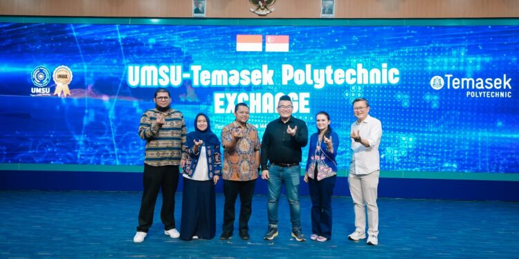 FISIP UMSU and Temasek Polytechnic Singapore Strengthen Cultural Ties Through Student Exchange Program