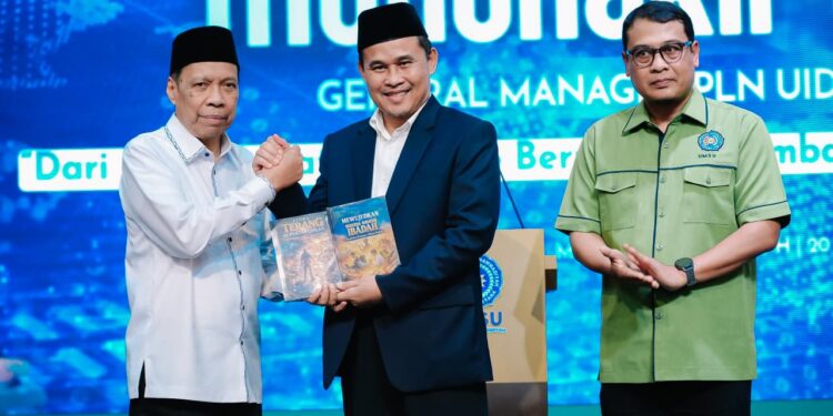 PLN North Sumatra GM Delivers Public Lecture at UMSU on Energy and Creating Meaningful Impact