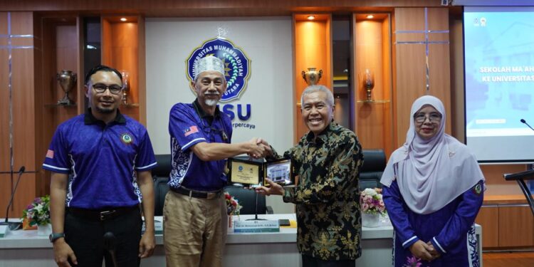 Study Tour Delegation from Ma’ahad SAS Malaysia Impressed by UMSU’s Modern Campus