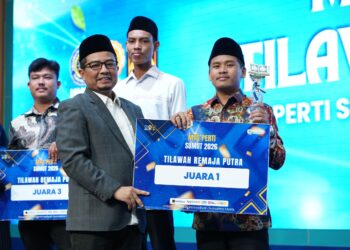 UMSU Emerges as Overall Champion at the 2026 North Sumatra Inter-University Qur’an Recitation Competition
