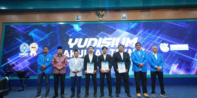 UMSU Faculty of Engineering Graduates 72 Students, Rector Commends Innovation and Outstanding Achievements