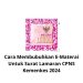 Cara Membubuhkan E-Materai Untuk Surat Lamaran CPNS Kemenkes 2024