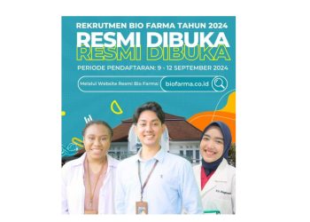 Rekrutmen BUMN Bio Farma September 2024 Resmi Dibuka, Begini Cara Daftarnya