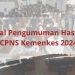 Jadwal Pengumuman Hasil SKD CPNS Kemenkes 2024