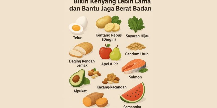 15 Makanan Sehat yang Bikin Kenyang Lebih Lama dan Bantu Jaga Berat Badan