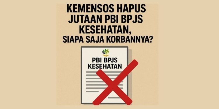 Kemensos Hapus Jutaan PBI BPJS Kesehatan, Siapa Saja Korbannya