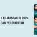 Lowongan PPPK Nakes Kejaksaan RI 2025 Jadwal, Formasi, dan Persyaratan