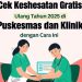 Cek Kesehatan Gratis Ulang Tahun 2025 di Puskesmas dan Klinik dengan Cara Ini