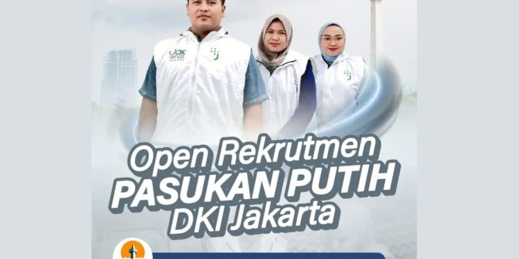 Lowongan Kerja Pasukan Putih DKI Jakarta 2025 Simak Cara Daftar dan Syaratnya