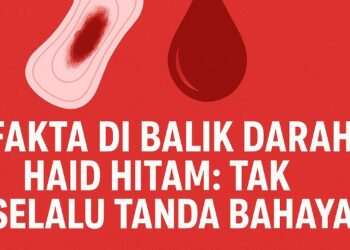 Fakta di Balik Darah Haid Hitam Tak Selalu Tanda Bahaya