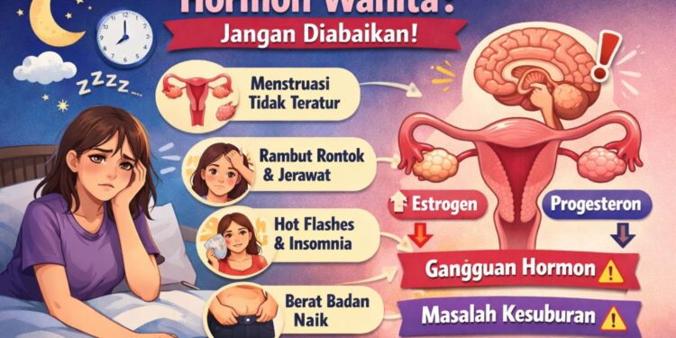 Kaitan Kurang Tidur dengan Gangguan Hormon Wanita: Jangan Diabaikan!