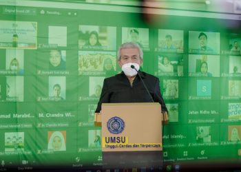 UMSU Lepas 42 Mahasiswa Pejuang Muda Kemensos RI