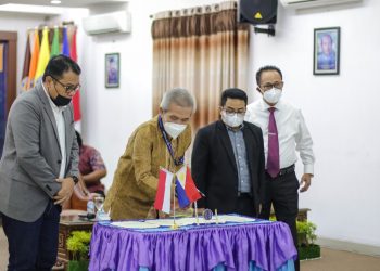 UMSU dan CSU Philippines Gelar Penandatanganan MoU Internasional Secara Virtual