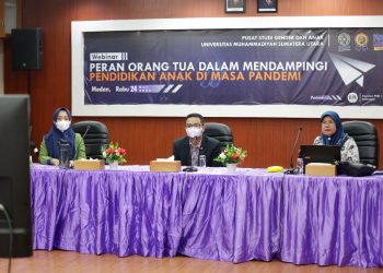 PSGA UMSU Gelar Webinar Peran Orangtua Dampingi Pendidikan Anak di Masa Pandemi