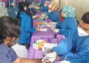 Vaksinasi Dosis 2 UMSU dan Poldasu Berlangsung Lancar