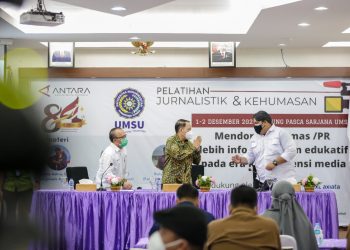 UMSU - ANTARA GELAR PELATIHAN JURNALISTIK KEHUMASAN