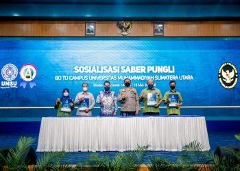 UMSU - UPP Sumut Gelar Sosialisasi Saber Pungli