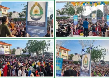 10 Ribu Warga Ikuti Jalan Santai Gebyar Muktamar Di UMSU