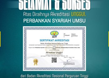 Selamat,  Prodi Perbankan Syariah FAI UMSU Terakreditasi Unggul