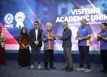 Hadapi IR 4.0, UMSU dan UNIMAP Kolaborasi Visiting Lecture