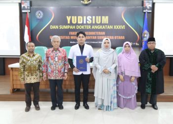 FK UMSU Yudisium 10 Dokter Angkatan 36