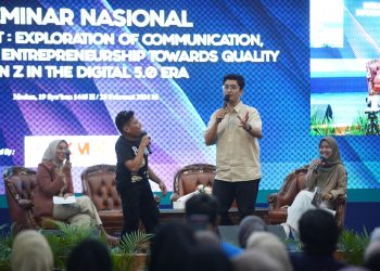 Intelect Fest Perpustakaan UMSU, Joel dan Wanda Wandow “Roasting” Mahasiswa