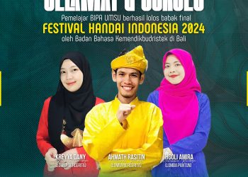 Tiga Mahasiswa BIPA UMSU Lolos ke Final Festival Handai Indonesia 2024