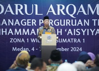 Pembukaan Darul Arqam Top Manajer PTMA  Rektor UMSU Sampaikan  Progres Persiapan Muktamar 2027