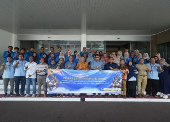 UMSU Lepas 12  Tim  PIMNAS Surabaya dan KMI Expo Kendari 2024