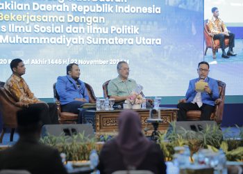 14 Anggota DPD RI bersama FISIP UMSU Bahas Tata Kelola Pemerintahan Desa