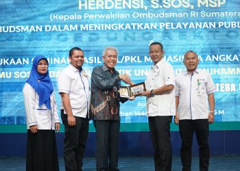 Kepala Perwakilan Ombudsman Sumut Narasumber Seminar PKL FISIP UMSU