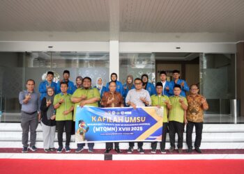 Rektor UMSU Lepas Mahasiswa Pilmapres Nasional dan Kontingen MTQMN ke-18