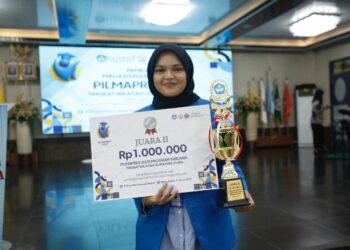 UMSU Ukir Sejarah, Anggita Sari Rangkuti: Perwakilan Pertama Sumatera Utara di Pilmapres Nasional