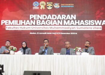Fakultas Hukum UMSU Gelar Aksi Peduli Korban Bencana Sumatera