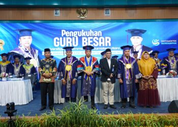 UMSU Kukuhkan Dua Guru Besar  Rektor: Siap Buka 7 Prodi Spesialis Kedokteran