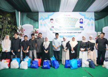 UMSU Salurkan 250 Paket Bantuan Anak Yatim Terdampak Bencana di Aceh Tamiang